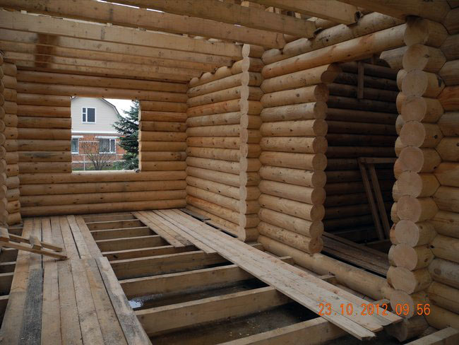 строительство деревянного дома